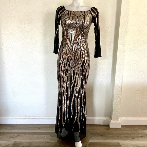 open lace back dress Gorgeous Spaghetti-Straps Dark Green Prom Dress Long with Slit